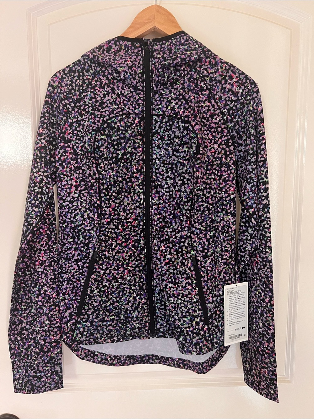 Lululemon Seawheeze Mist Over Windbreaker Jacket *Seawheeze Size 8 - Picture 3 of 7